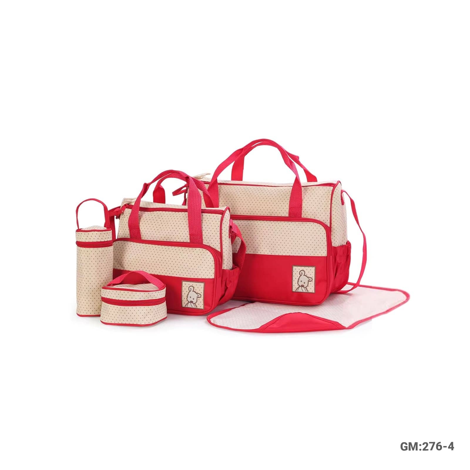 5 in1 Multifunctional Baby Diaper Bag "276-4"