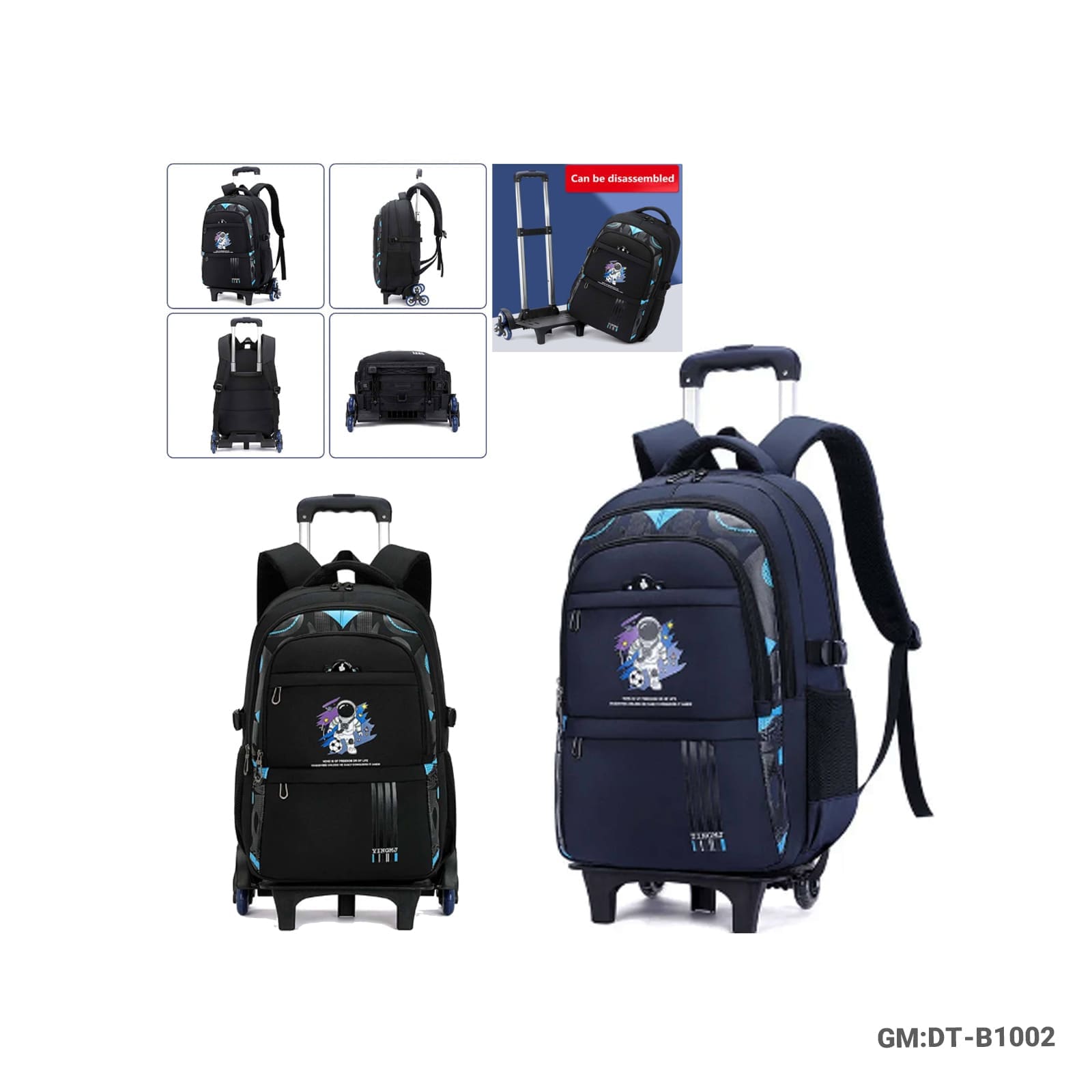 Children's Cartoon Trolley School Backpack "DT-B1002"
