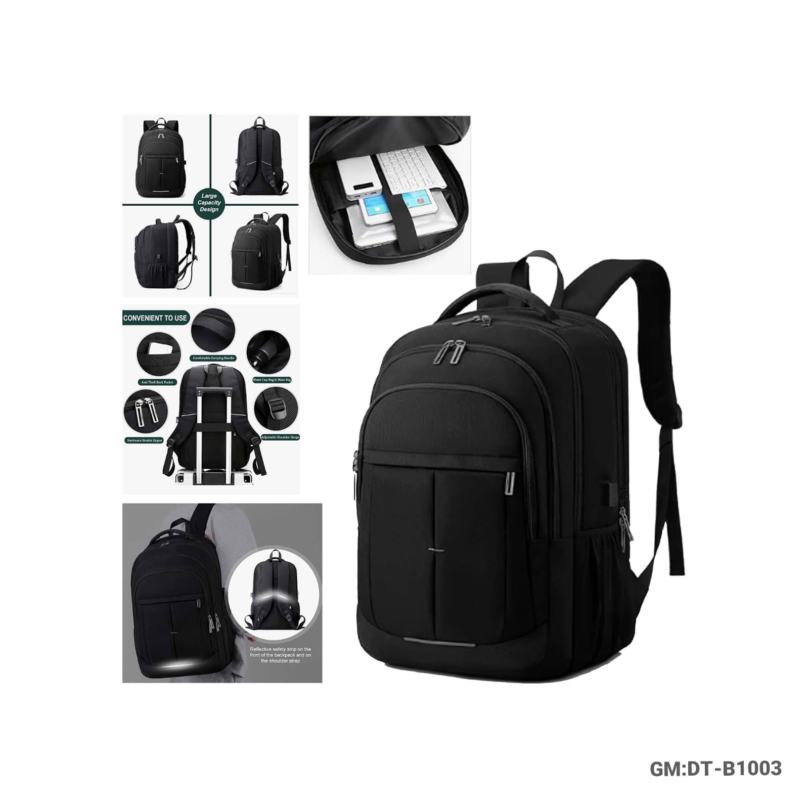 Laptop Bag Multifunctional Multi-Layer Storage "DT-B1004"