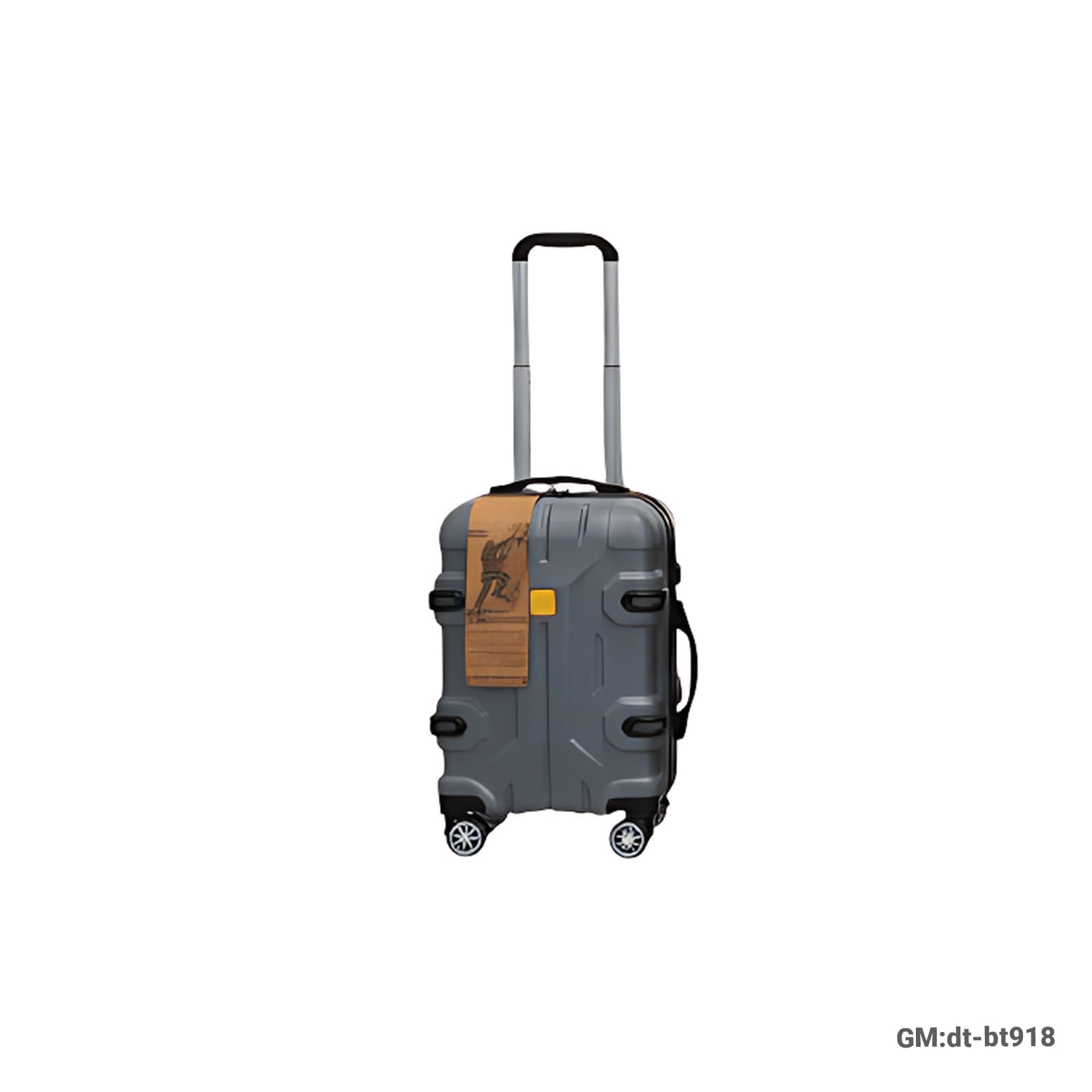 Portable Travel Luggage Suitcase"dt-bt918-gry"