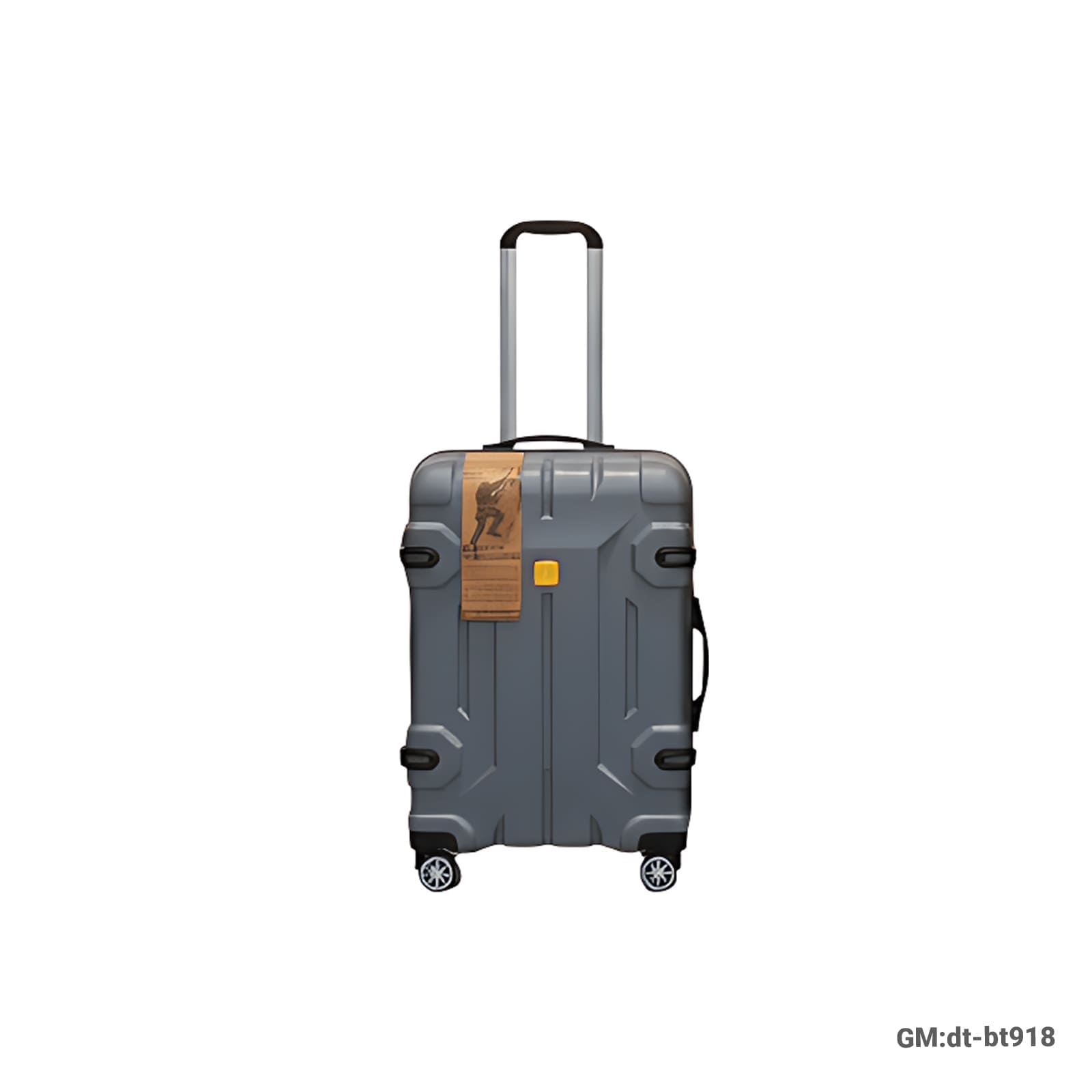 Portable Travel Luggage Suitcase"dt-bt918-gry"