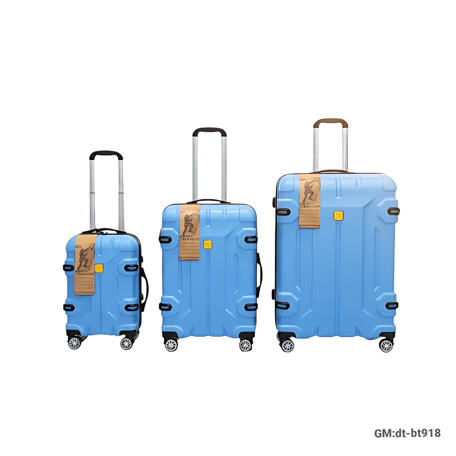 Portable Travel Luggage Suitcase"dt-bt918-blue"