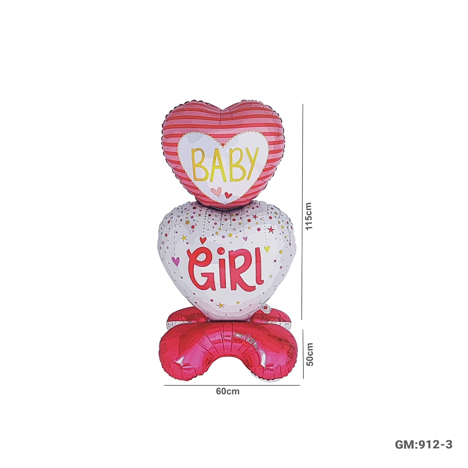 Baby Boy & Girl Foil Balloon "912-3"
