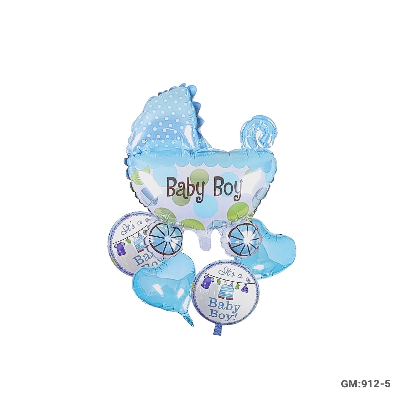Baby Boy & Girl Foil Balloon "912-5"