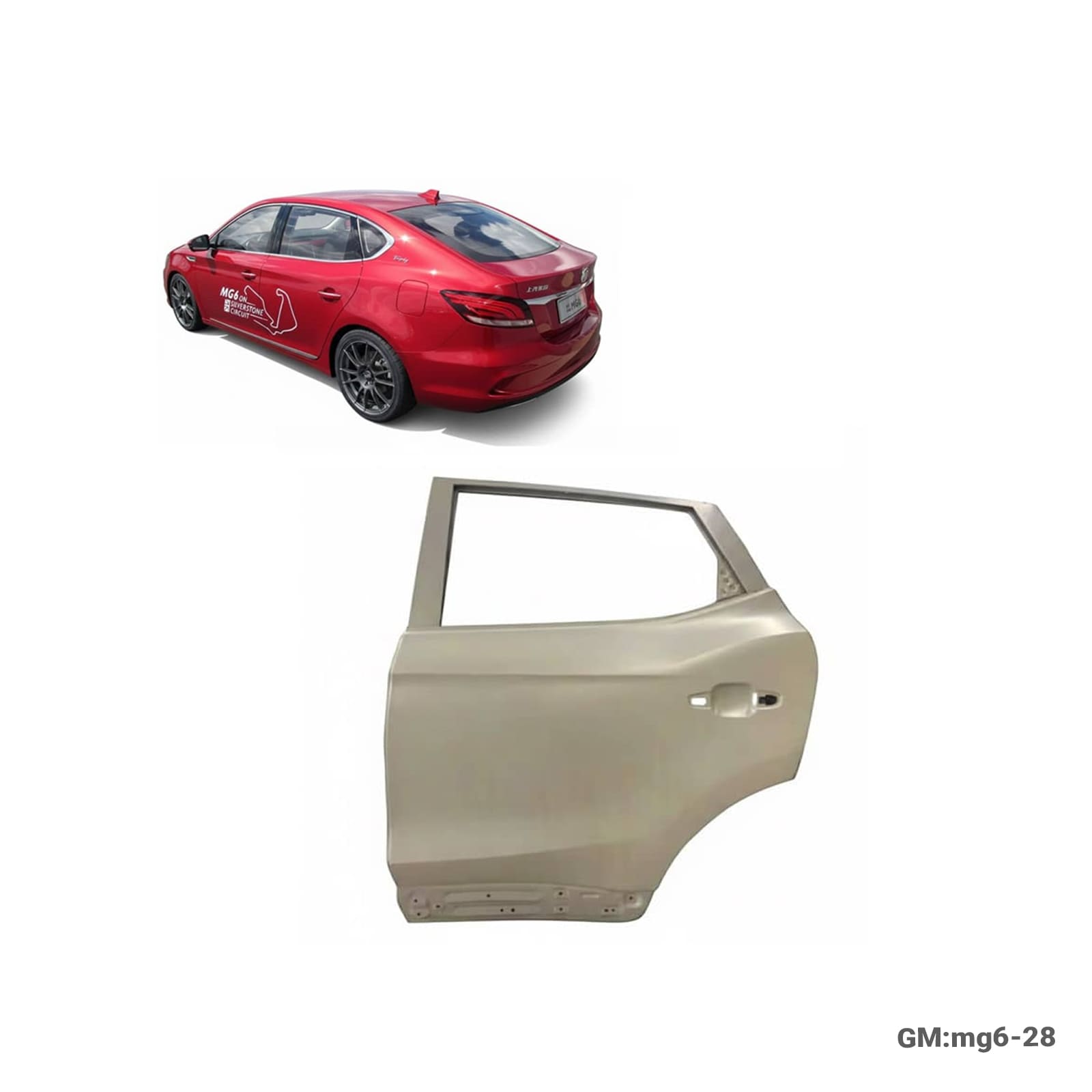 MG6 2018 Series Rear Door "mg6-28"
