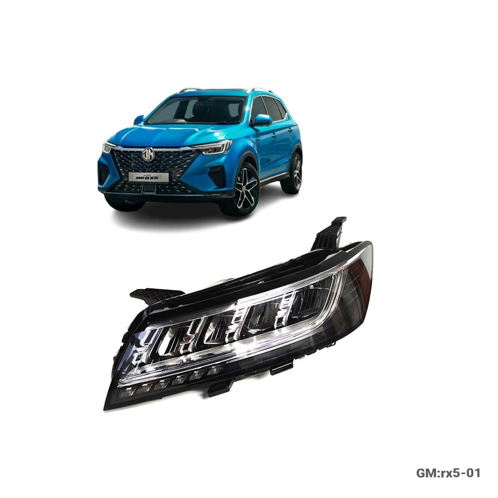 MG RX5 Series Headlight "rx5-01"