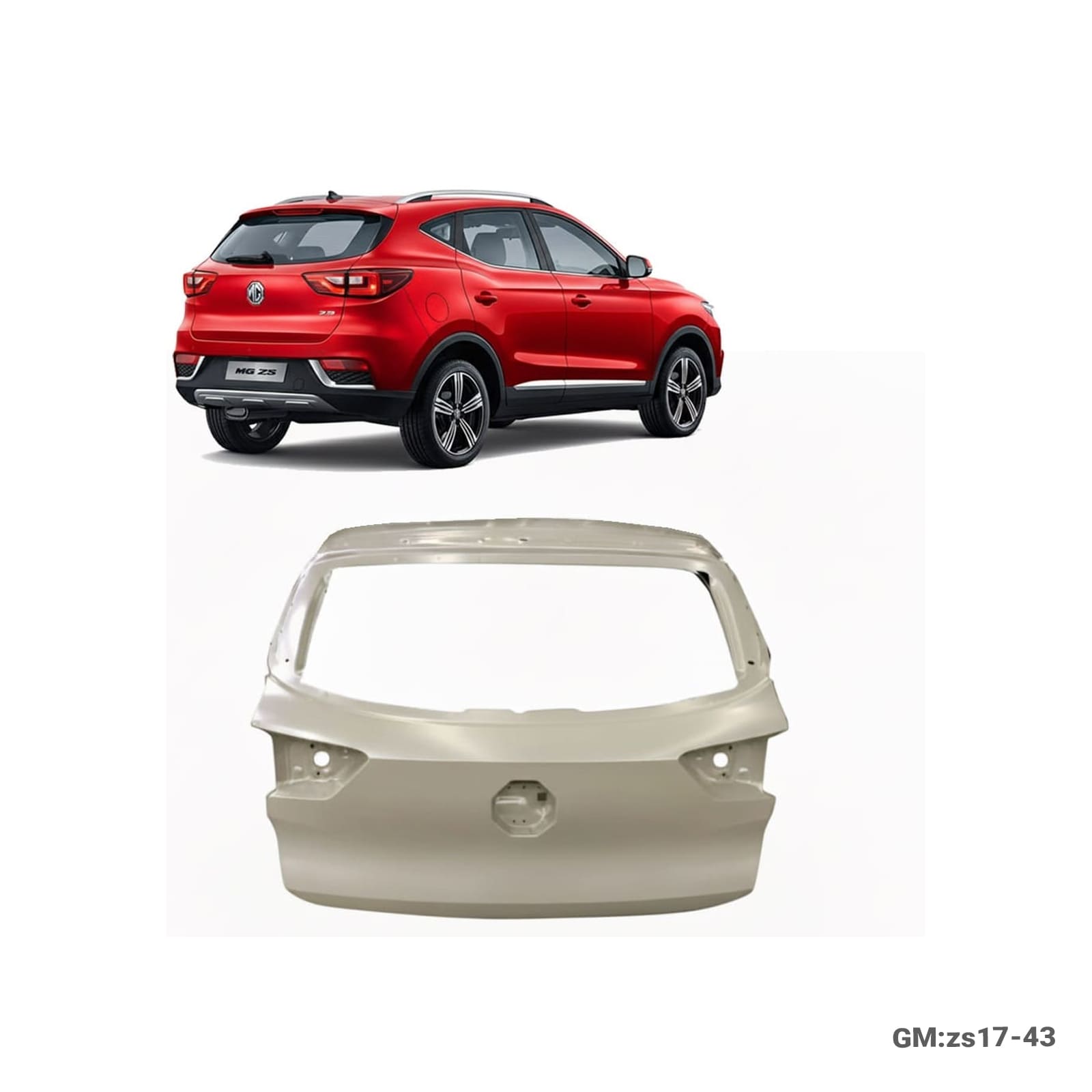 MG ZS 2017 Series Tail Door "zs17-43"