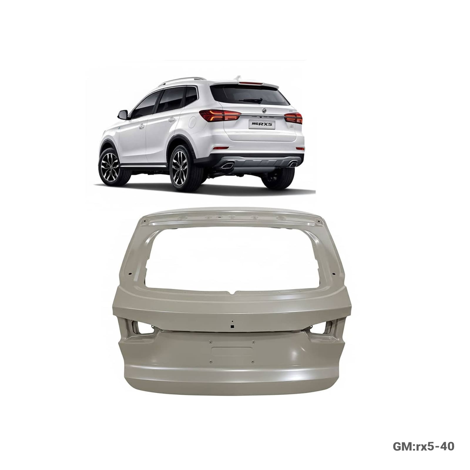 MG RX5 Series Tail Gate (Manual) "rx5-40"