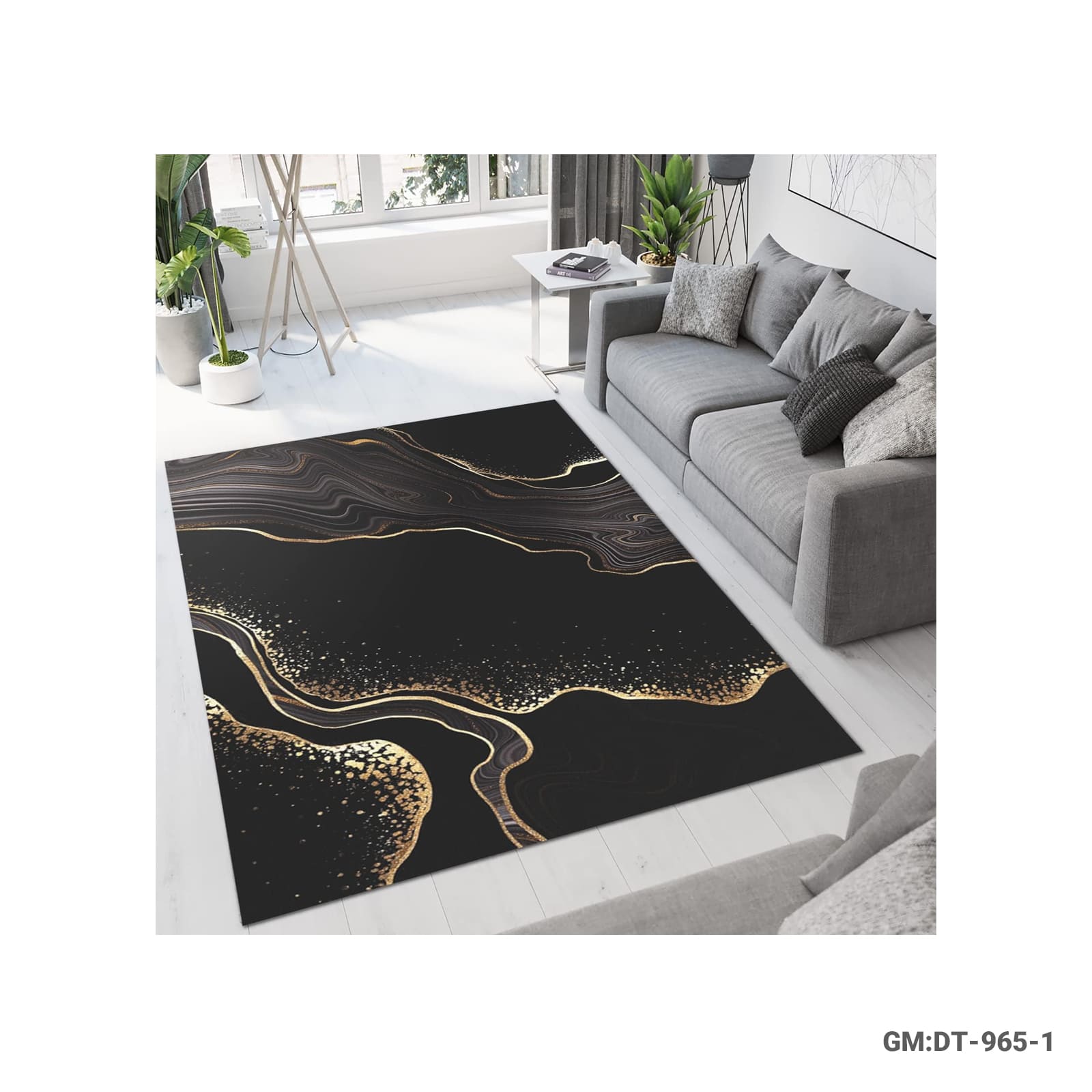 سجّادة ديكور منزل عصرية (الموديل: DT-965-1)