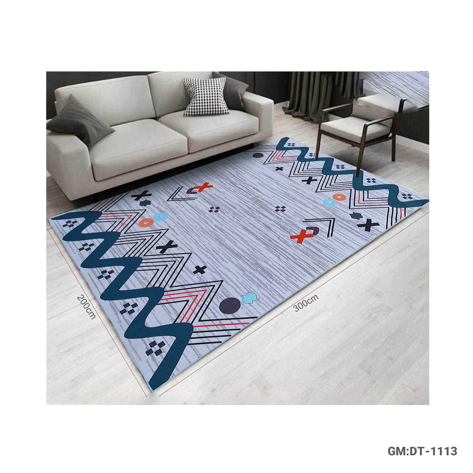 Modern Home Decor Carpet "DT-1113"