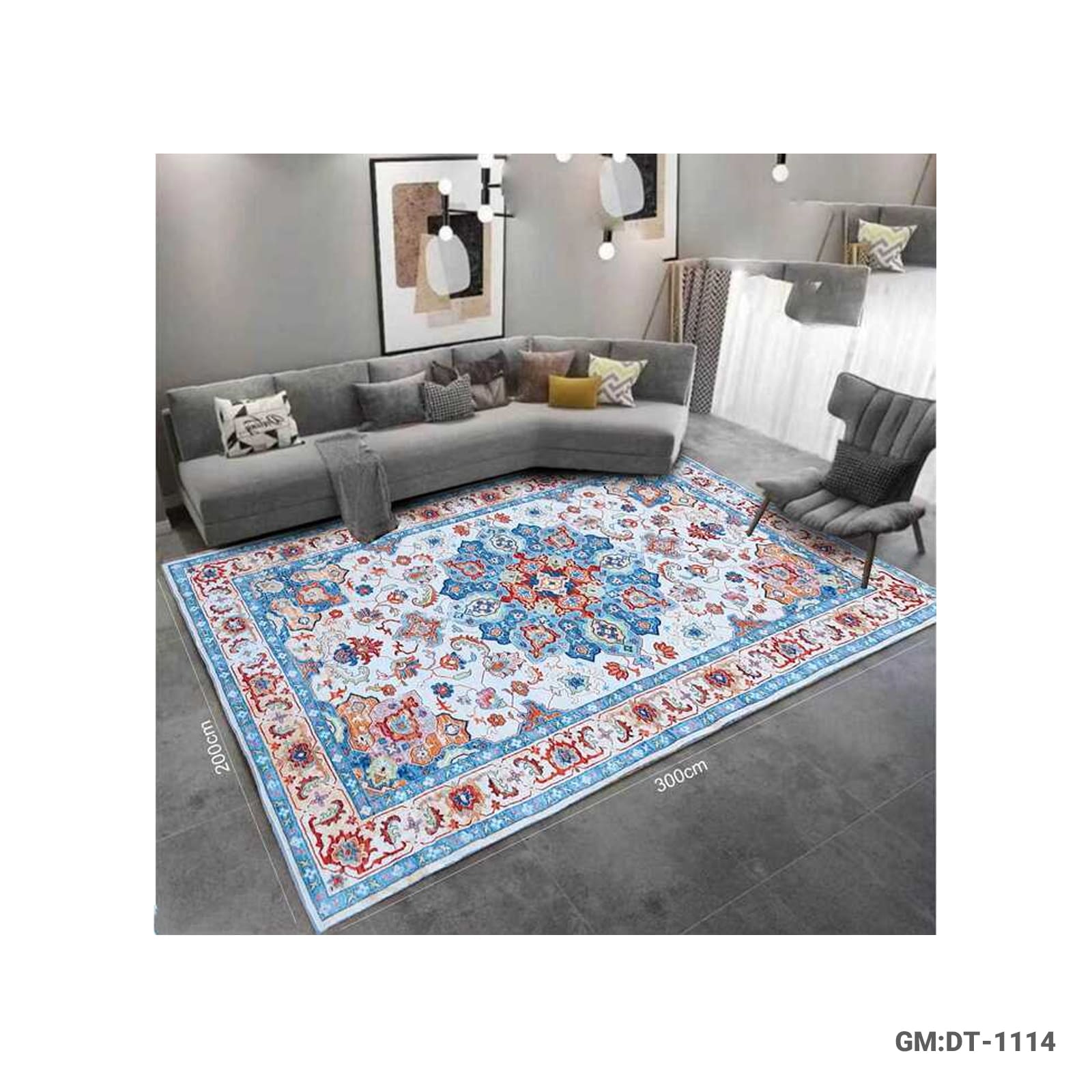 Modern Home Decor Carpet "DT-1114"