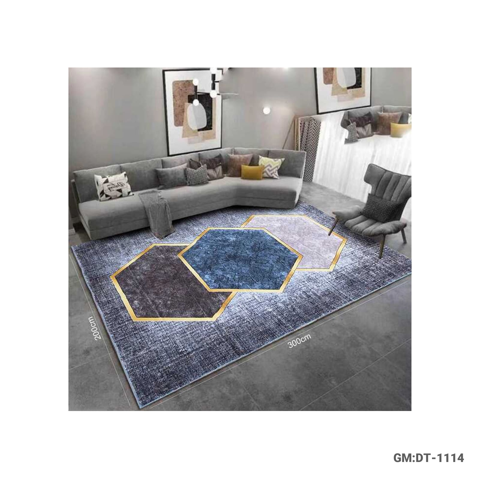 Modern Home Decor Carpet "DT-1114"