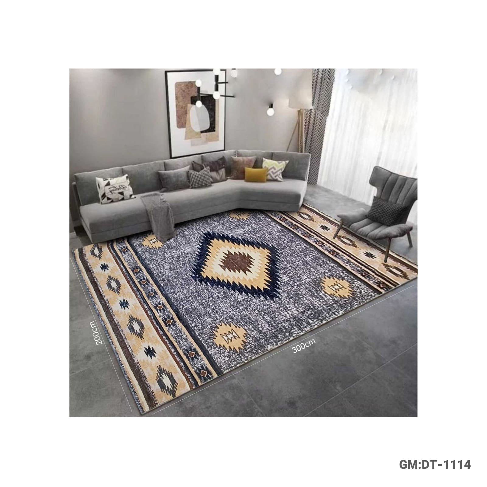 Modern Home Decor Carpet "DT-1114"