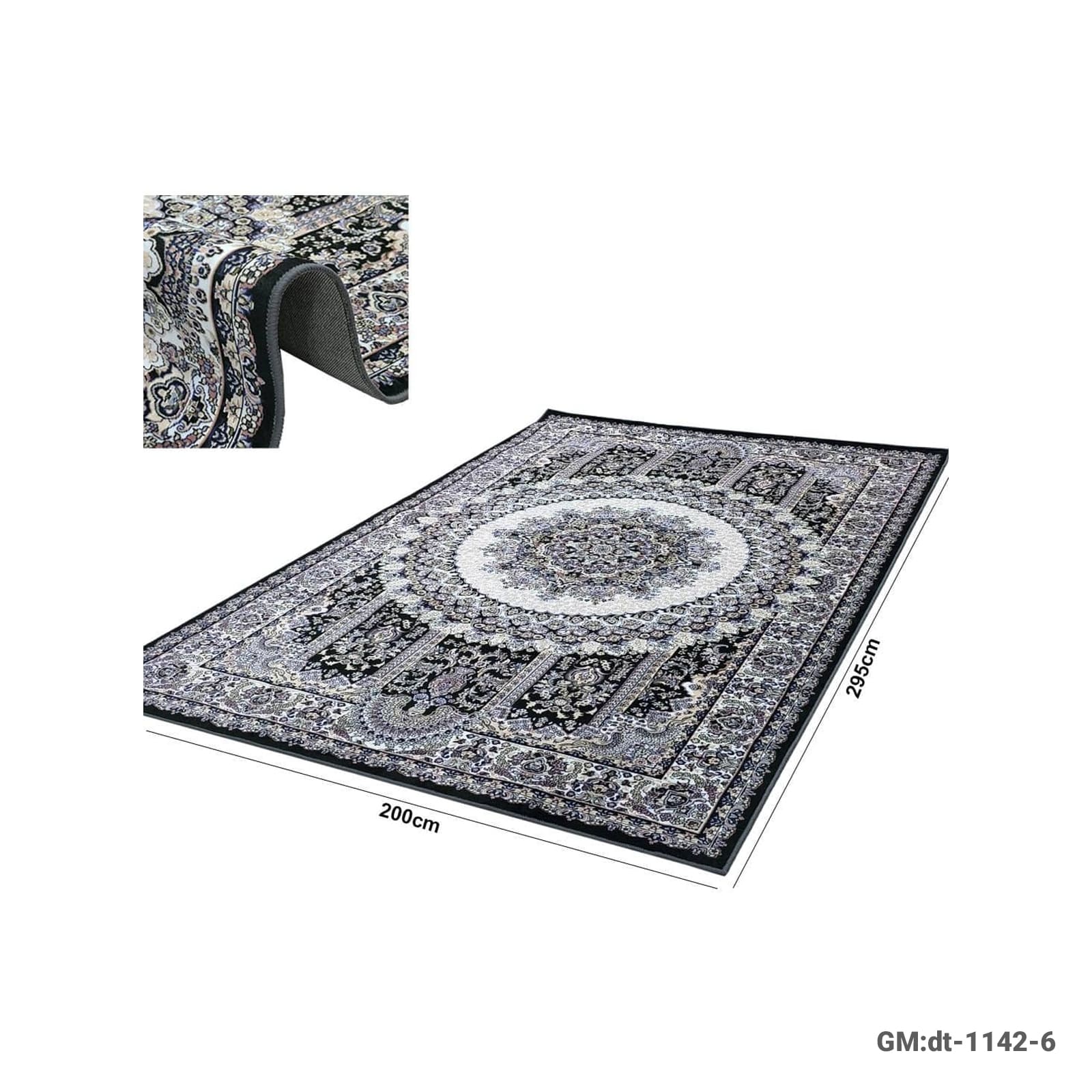 modern home decor carpet "dt-1142-6"