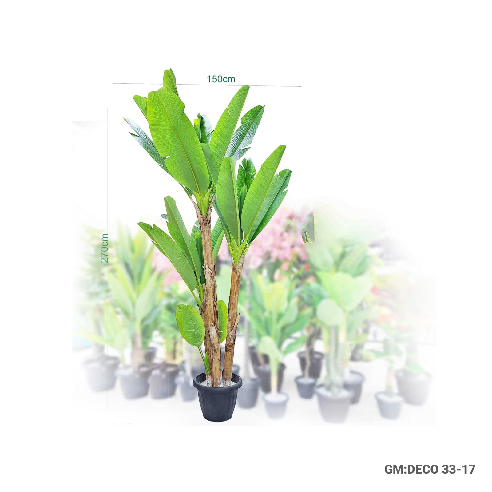 Artificial Plants "DECO 33-17"