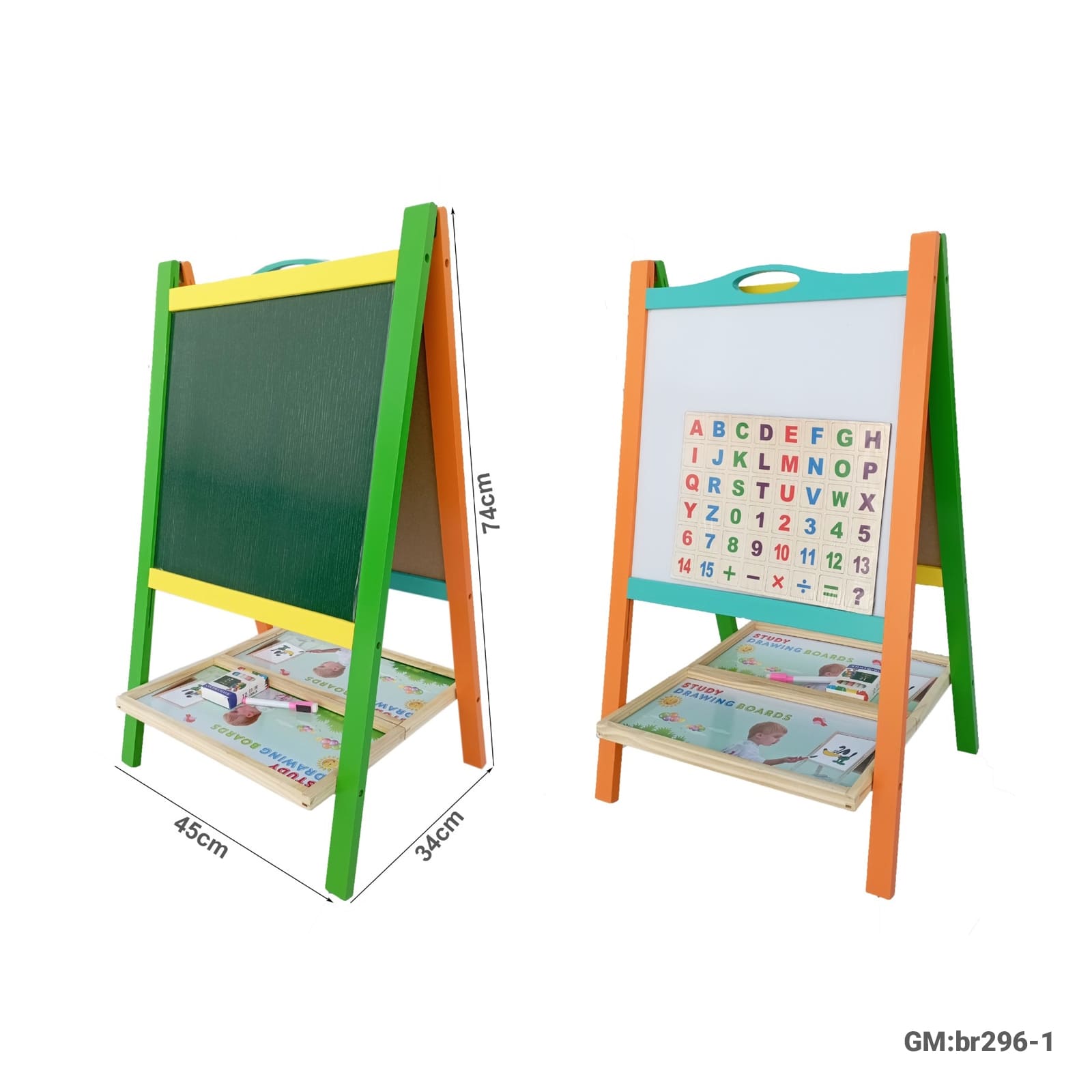 Two-Sided Magnetic Drawing Board  "br296-1"